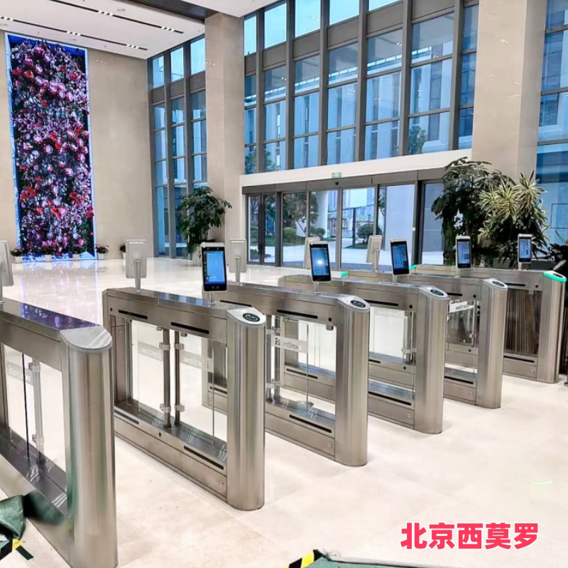 写字楼人脸识别闸机解决方案